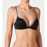  Sloggi Wow! PU Soft-BH ohne Bügel mit Push Up Effekt